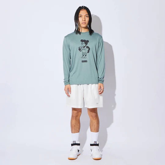 AKTR CUT-UP NICK L/S SPORTS TEE GR