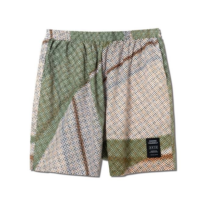 AKTR HALFTONE 5.5-INCH SHORT WIDE PANTS GR【224-006002】