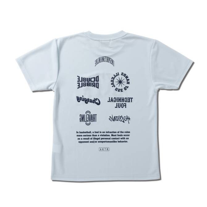 AKTR KIDS ANTIFOUL SPORTS TEE LBL【224-046005】