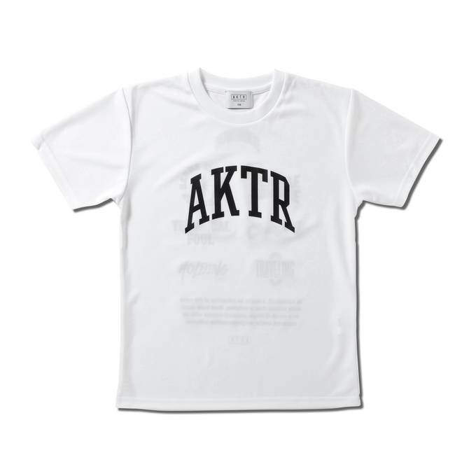 AKTR KIDS ANTIFOUL SPORTS TEE WH【224-046005】