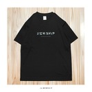 MEWSHIP SLASH LOGO S/S PL 【Black×P.Green×Navy】