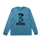 AKTR CARTOON NICK L/S SPORTS TEE【224-022005】