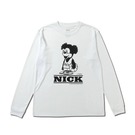 AKTR CARTOON NICK L/S SPORTS TEE【224-022005】